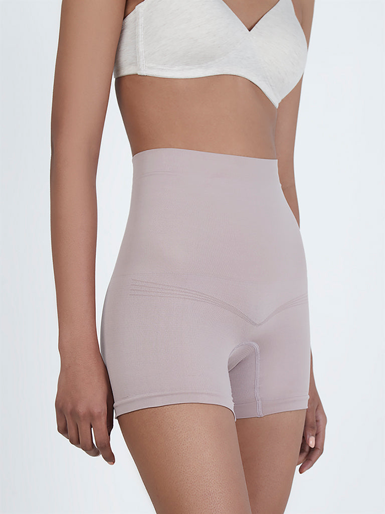Wunderlove Light Taupe Shaping Shorts Set Of Two