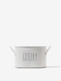 Westside Home Off-White Cutlery Caddy