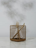 Westside Home Gold Cutlery Holder