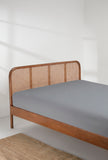 Westside Home Grey King Fitted Bedsheet