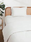 Westside Home White Single Fitted Bedsheet