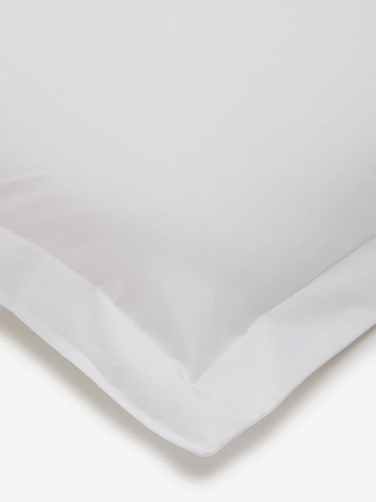 Westside Home White Solid Pillowcover Set of Two