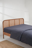 Westside Home Dark Grey Double Duvet Cover