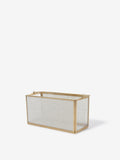 Westside Home Gold Medium Rectangular Candle Stand