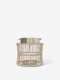 Westside Home Dull Gold Small Wire Lantern