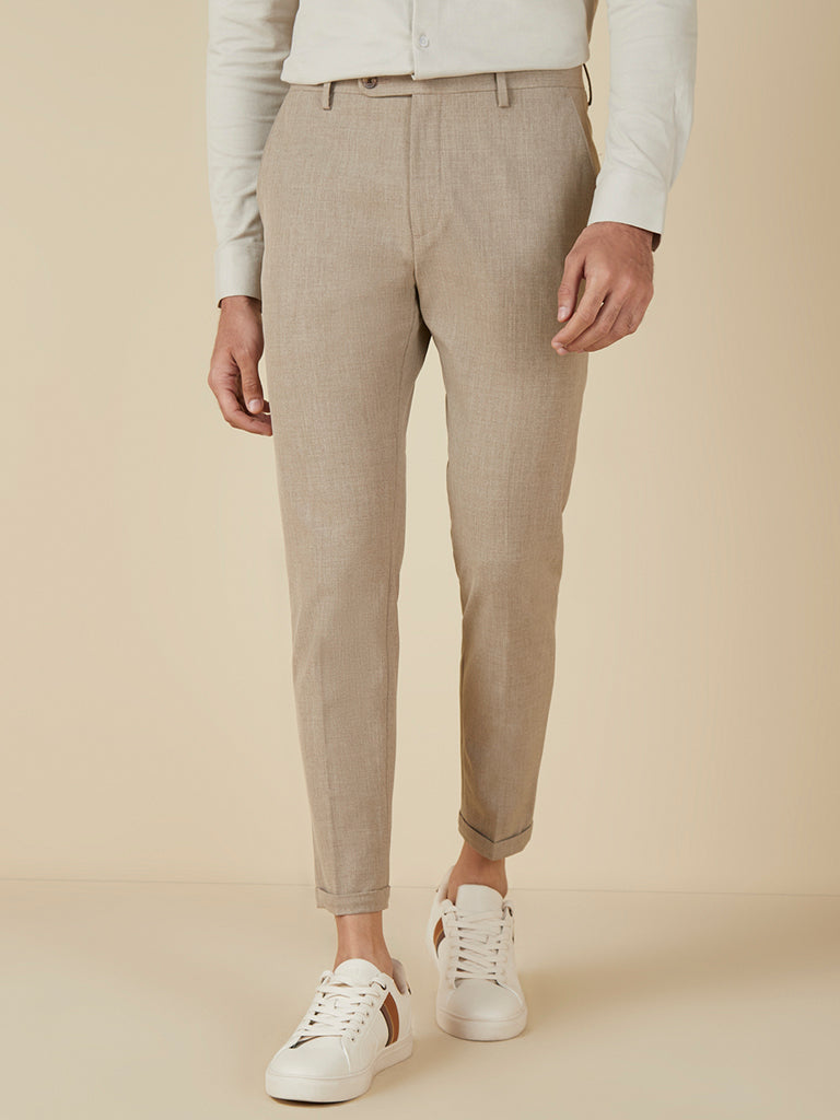 CARROT FIT TROUSERS WITH DARTS DETAIL - Grey | ZARA United Kingdom