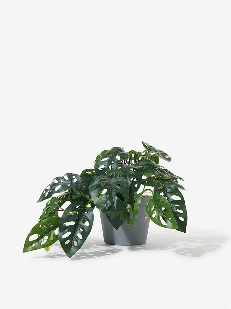 Westside Home Green Monstera Artificial Plant