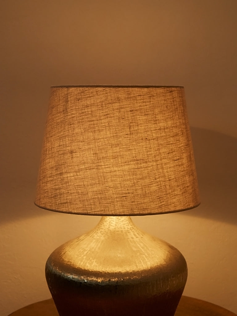 Westside Home Beige Medium Linen Lamp Shade