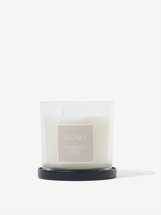 Westside Home White Large Eau Nude Scented Candle