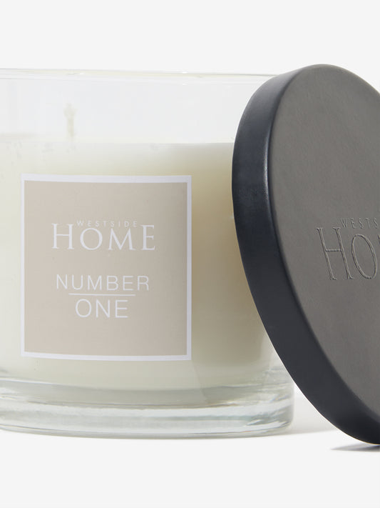 Westside Home White Large Eau Nude Scented Candle