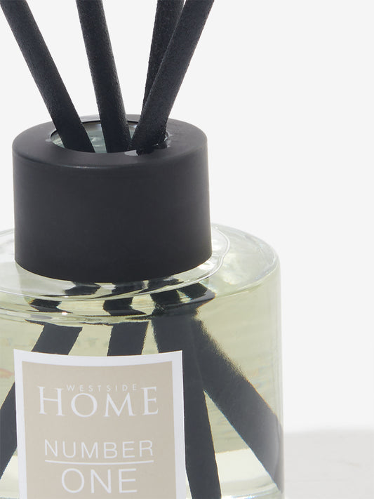 Westside Home Clear Small Eau Nude Fragrance Diffuser with Four Reed Sticks