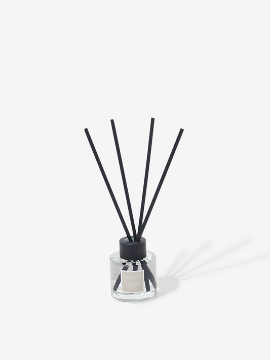 Westside Home Clear Noir Small Fragrance Diffuser with Four Reed Sticks