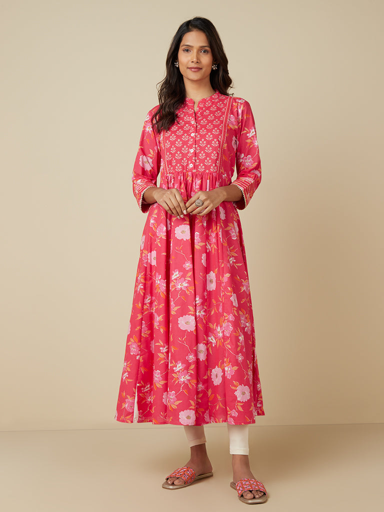 Utsa Women Ethnic Wear | Buy Utsa Kurtis & Kurta Palazzo Set Online -  Westside – Page 4