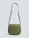 LOV Olive Leather Larry Bag