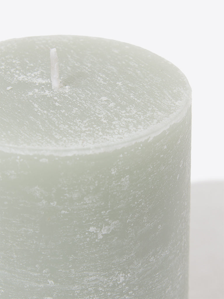 Westside Home Mint Small Pillar Candle