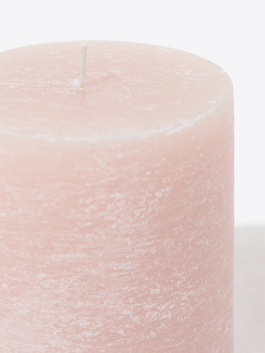 Westside Home Pink Small Pillar Candle