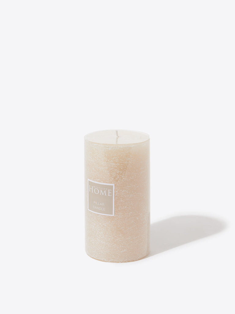 Westside Home Ivory Medium Pillar Candle