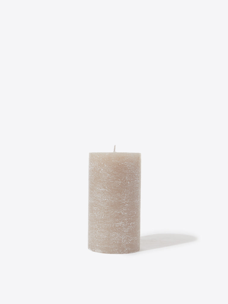 Westside Home Grey Medium Pillar Candle