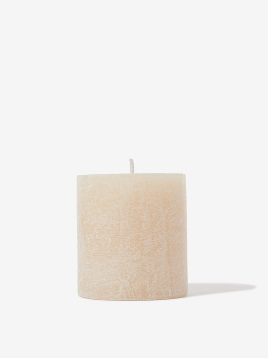Westside Home Ivory Small Pillar Candle