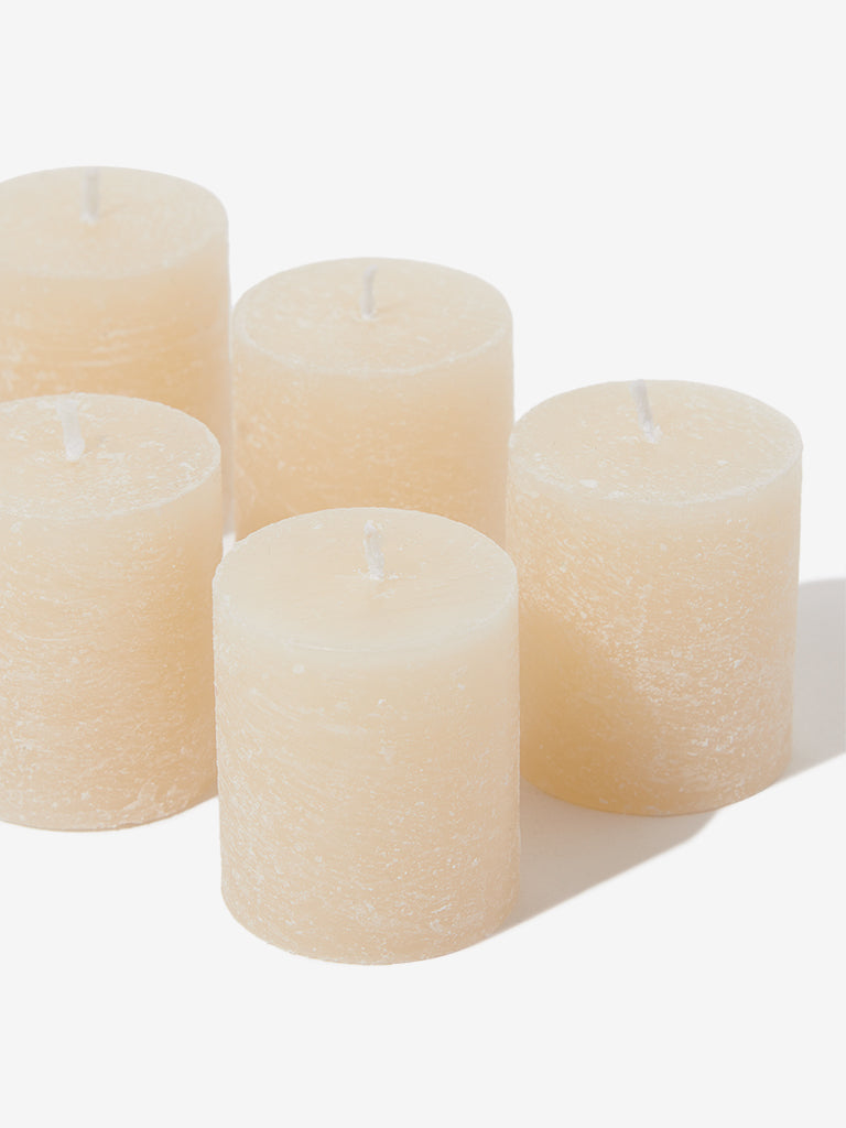 Westside Home Ivory Votive Candles Set of Six