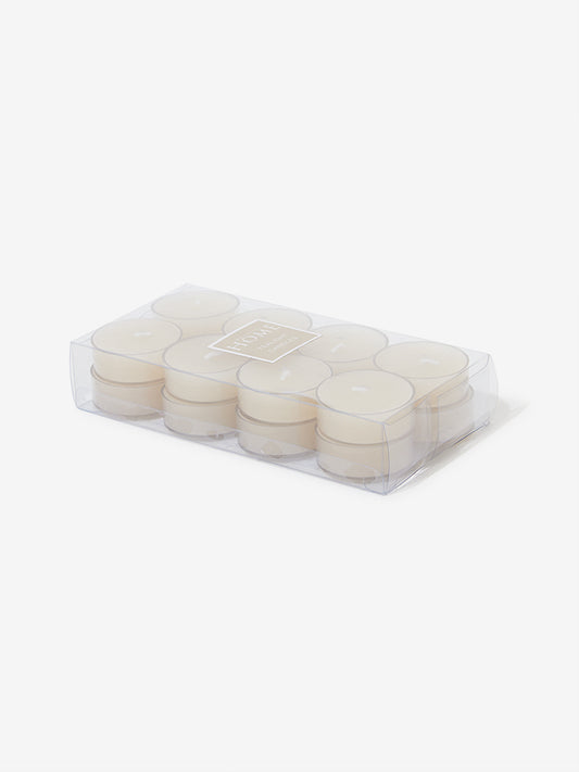 Westside Home Ivory Candles Set of Sixteen