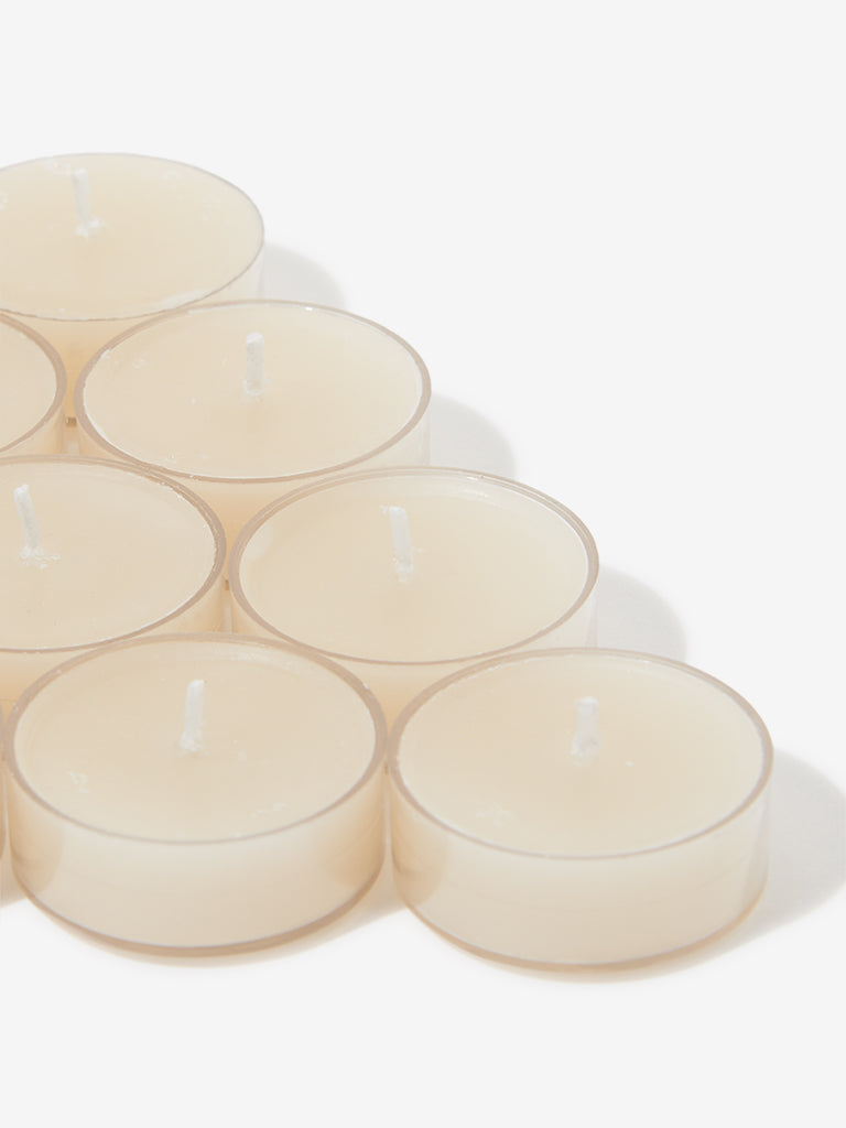 Westside Home Ivory Candles Set of Sixteen