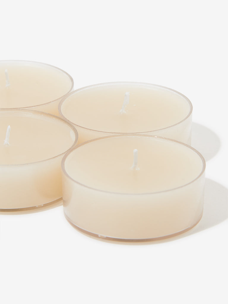 Westside Home Ivory Candles Set of Four
