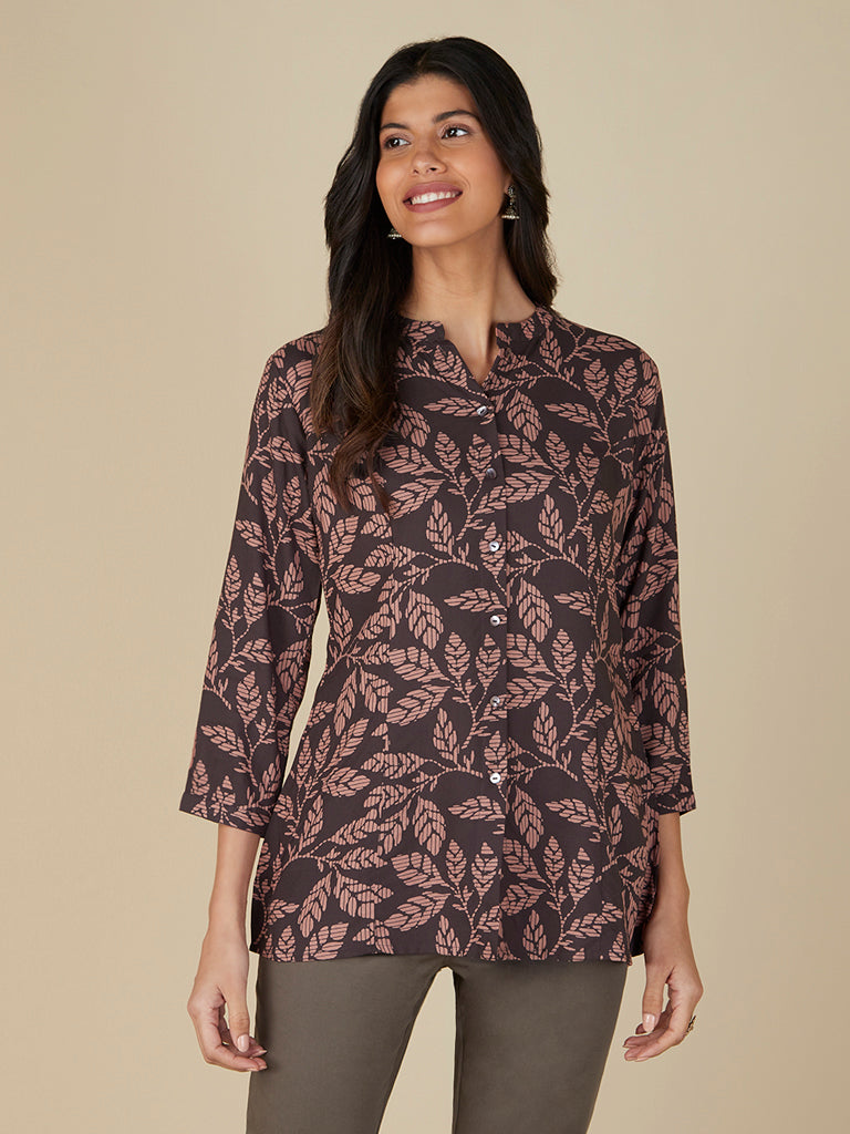 Buy UTSA by Westside Solid HighLow Kurta L Pink at Amazonin