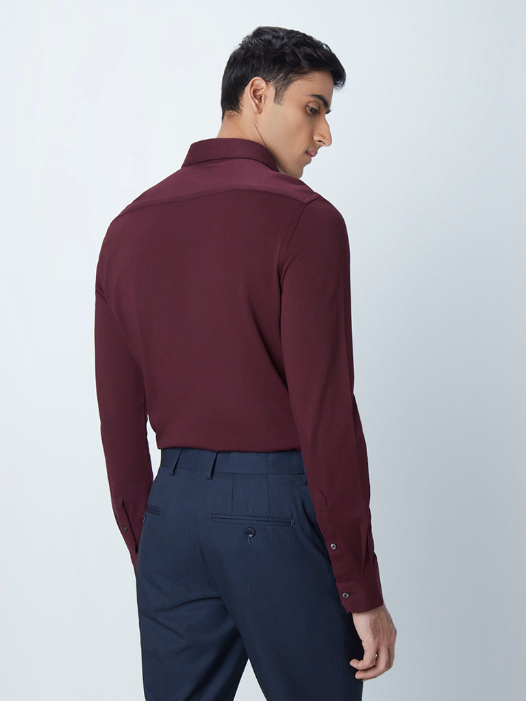 Mens Maroon Shirt