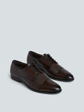 SOLEPLAY Dark Brown Lace-Up Shoes