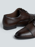 SOLEPLAY Dark Brown Lace-Up Shoes
