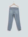 Y&F Kids Grey Jogger-Style Jeans