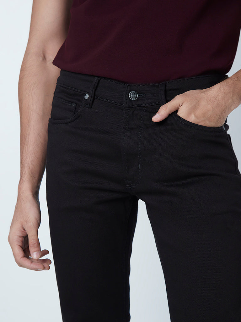 Ascot Black Relaxed-Fit Jeans