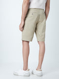 WES Casuals Beige Relaxed-Fit Shorts
