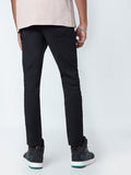 Nuon Black Nuo-Knit Carrot-Fit Rodeo Jeans