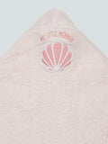 HOP Baby Pink Mermaid Themed Hooded Towel