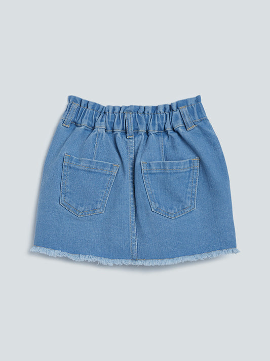 HOP Kids Blue Skirt