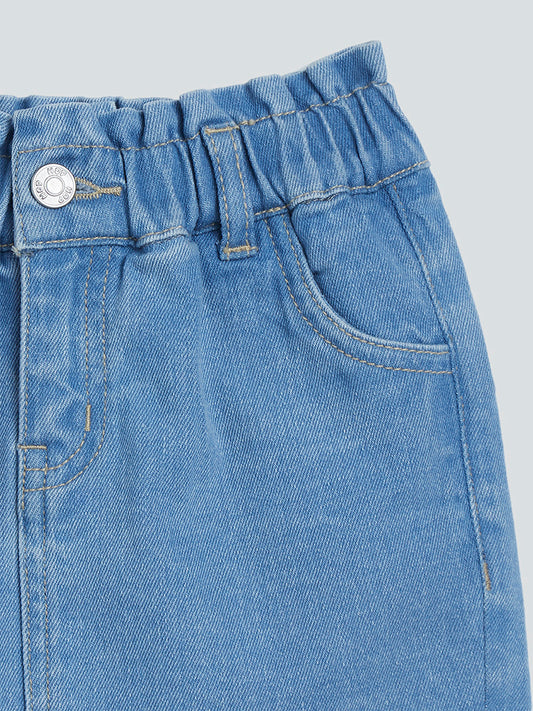 HOP Kids Blue Skirt