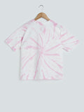 Y&F Kids Pink Tie-Dye Print T-Shirt