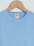 Y&F Kids Dusty Blue Knitted Top