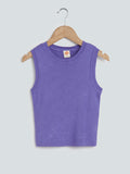Y&F Kids Purple Knitted Top