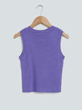 Y&F Kids Purple Knitted Top