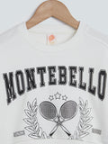 Y&F Kids Off-White Text Pattern Sweatshirt
