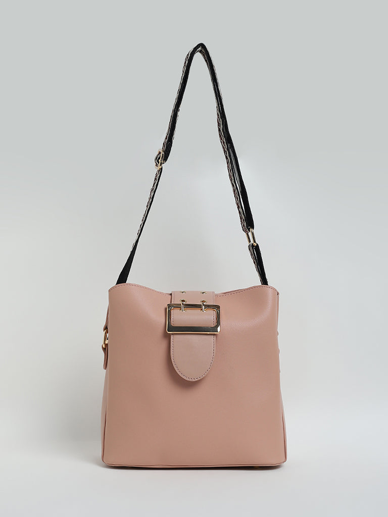 Westside Dusty Pink Bucket Bag