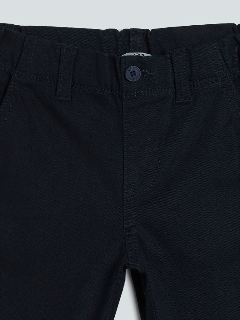HOP Kids Navy Tapered Trousers