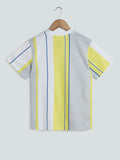 Y&F Kids Yellow Striped T-Shirt