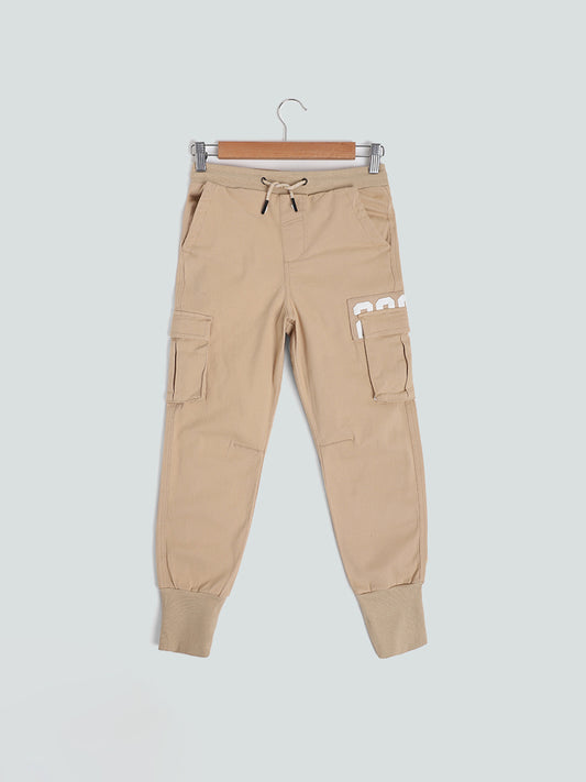 Y&F Kids Printed Sand - Colored Joggers