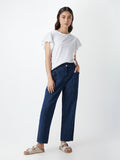 LOV Dark Blue Paper bag Jeans