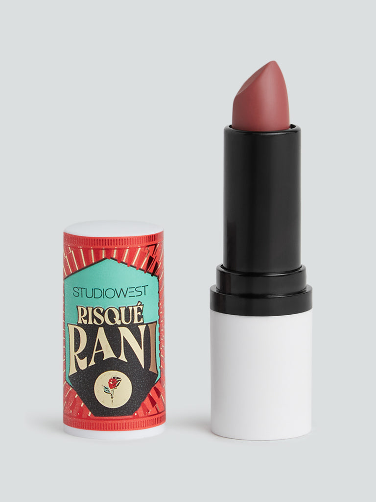 Studiowest Risque Rani Lipstick - Light Maroon, 4.2g