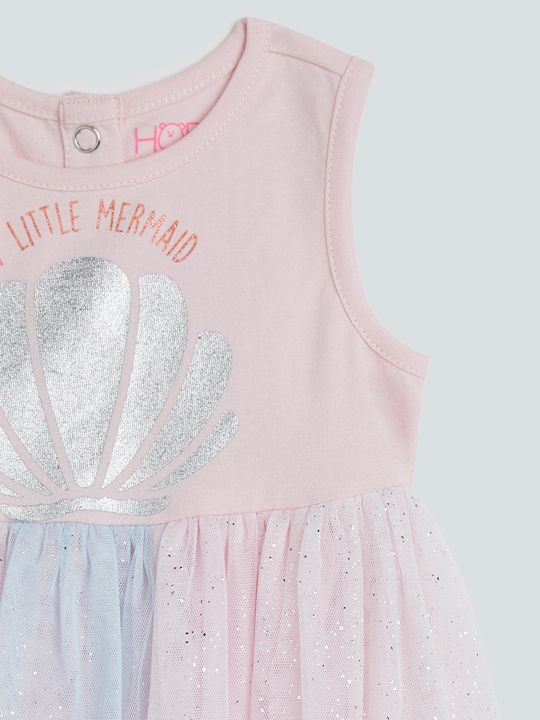 HOP Baby Pink Mermaid-Themed Dress